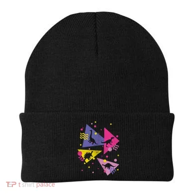 Retro 80's Dinosaurs Beanie