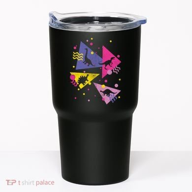 Retro 80's Dinosaurs Tumbler