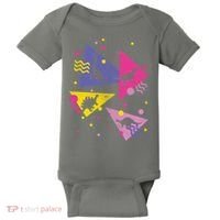 Retro 80's Dinosaurs Baby Bodysuit thumb 0