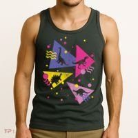 Retro 80's Dinosaurs Tank Top thumb 3