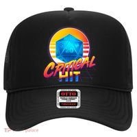 Retro 80's DnD Critical Hit Hat thumb 0