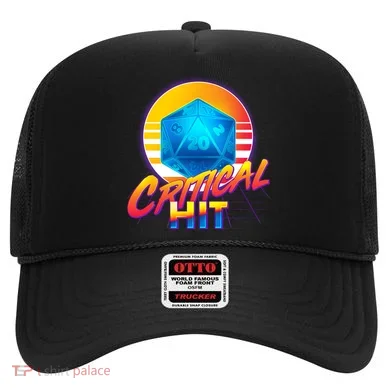 Retro 80's DnD Critical Hit Hat