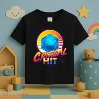 Retro 80's DnD Critical Hit Toddler T-Shirt thumb 3