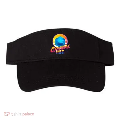 Retro 80's DnD Critical Hit Visor