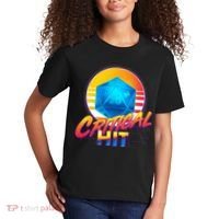 Retro 80's DnD Critical Hit Kids T-Shirt thumb 2