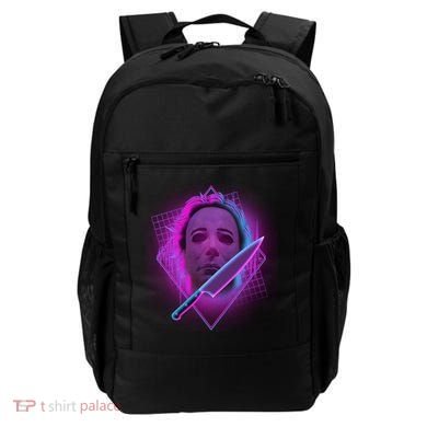 Retro 80's Eighties Myers With Knife Backpack