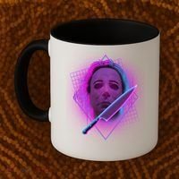 Retro 80's Eighties Myers With Knife Coffee Mug thumb 2