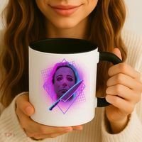 Retro 80's Eighties Myers With Knife Coffee Mug thumb 3