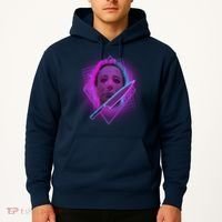 Retro 80's Eighties Myers With Knife Hoodie thumb 2