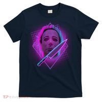 Retro 80's Eighties Myers With Knife T-Shirt thumb 0