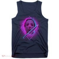Retro 80's Eighties Myers With Knife Tank Top thumb 0
