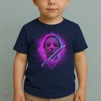 Retro 80's Eighties Myers With Knife Toddler T-Shirt thumb 2