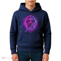 Retro 80's Eighties Myers With Knife Kids Hoodie thumb 4