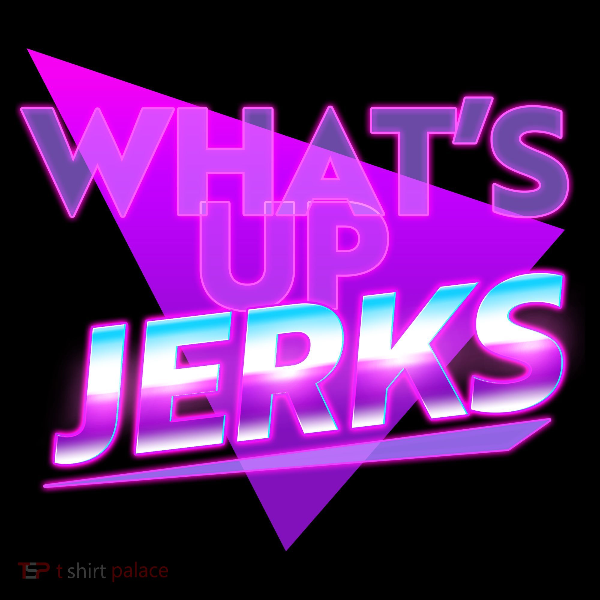 Retro 80's Eighties What's Up Jerks Women's Tank Top