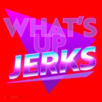 Retro 80's Eighties What's Up Jerks Santa Hat thumb 1