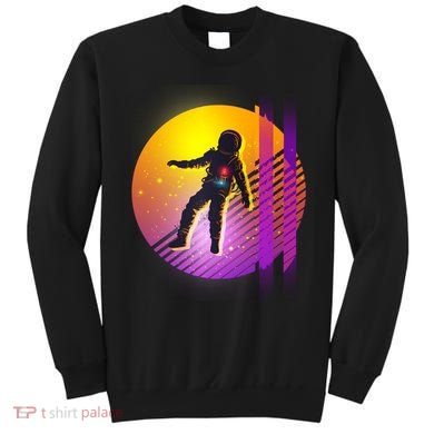 Retro 80's Glitch Astronaut Sweatshirt
