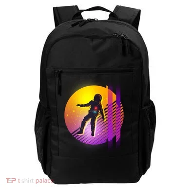 Retro 80's Glitch Astronaut Backpack