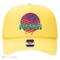 Retro 80's Miami CIty Emblem Hat thumb 0