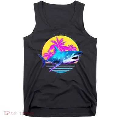 Retro 80s Polygon Shark Tank Top