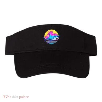 Retro 80s Polygon Shark Visor