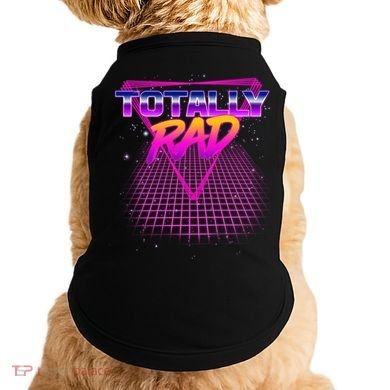Retro 80's Totally Rad Doggie Tank