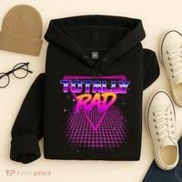 Retro 80's Totally Rad Hoodie thumb 4