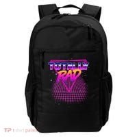 Retro 80's Totally Rad Backpack thumb 0