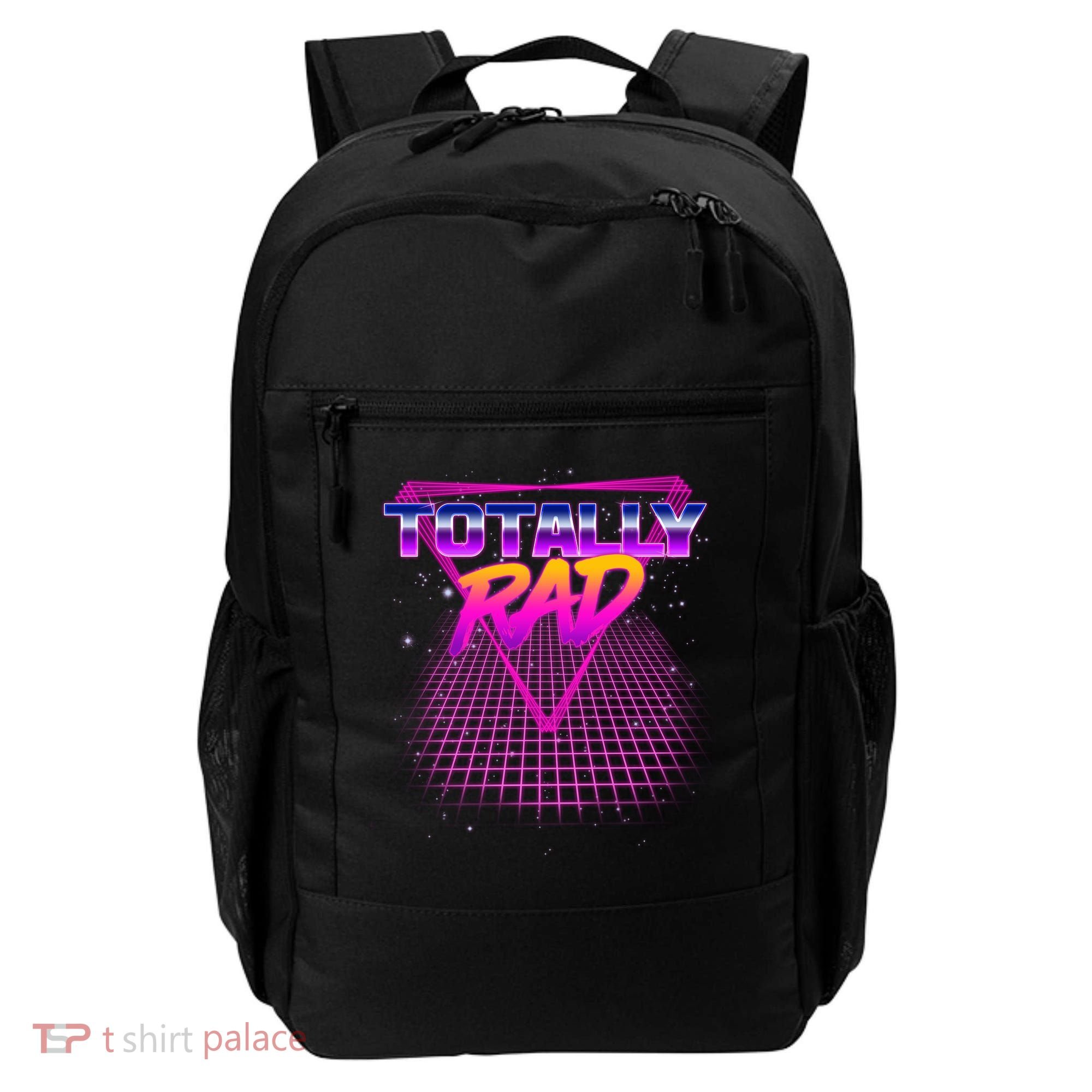 Retro 80's Totally Rad Backpack