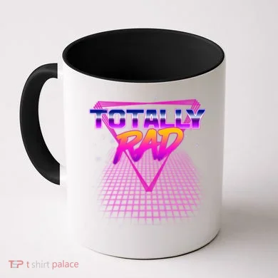 Retro 80's Totally Rad Coffee Mug