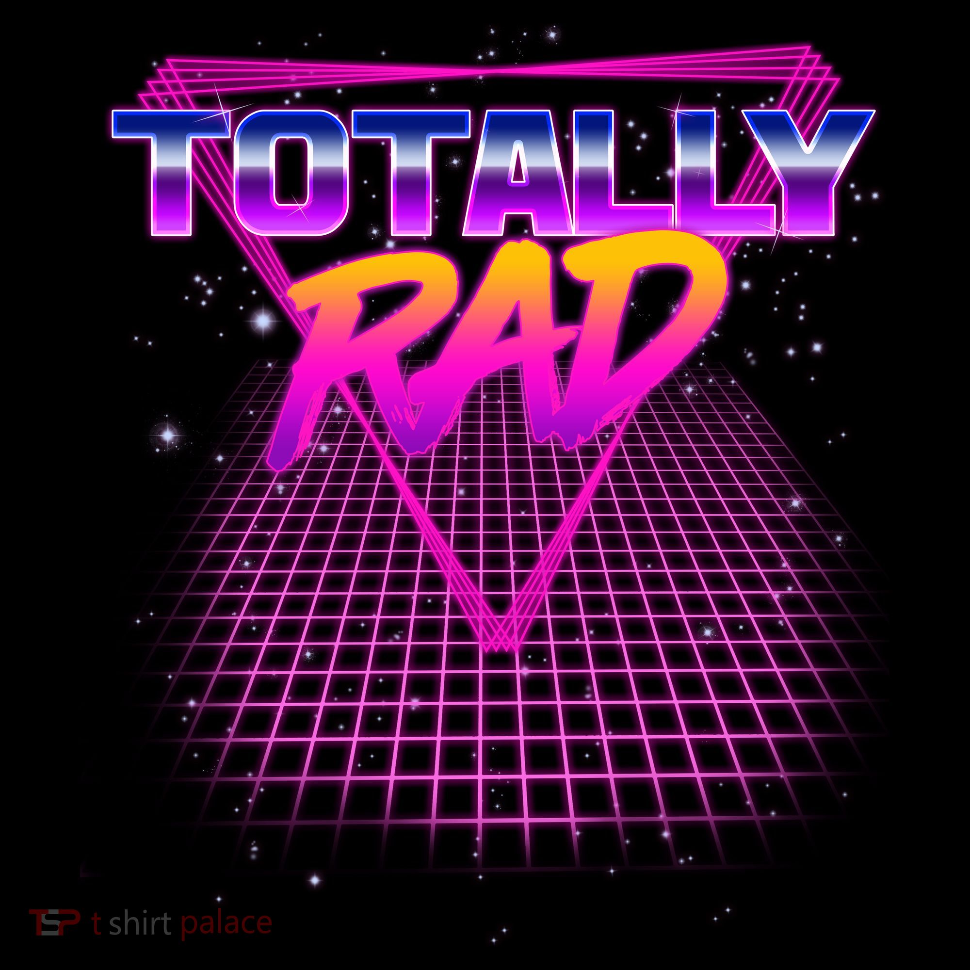 Retro 80's Totally Rad Polo