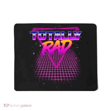 Retro 80's Totally Rad Mousepad