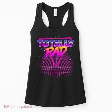 Retro 80's Totally Rad Women's Tank Top
