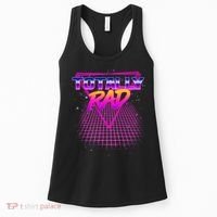 Retro 80's Totally Rad Women's Tank Top thumb 0