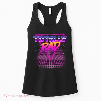 Retro 80's Totally Rad Women's Tank Top