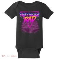 Retro 80's Totally Rad Baby Bodysuit thumb 0