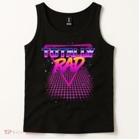 Retro 80's Totally Rad Tank Top thumb 2