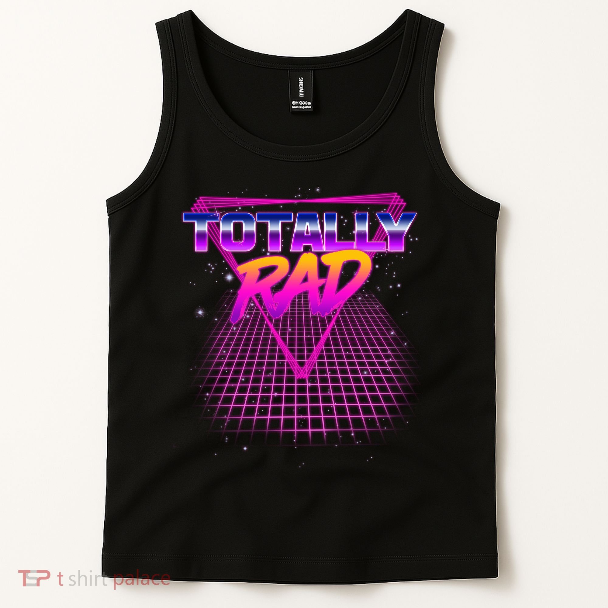 Retro 80's Totally Rad Tank Top