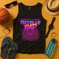 Retro 80's Totally Rad Tank Top thumb 4
