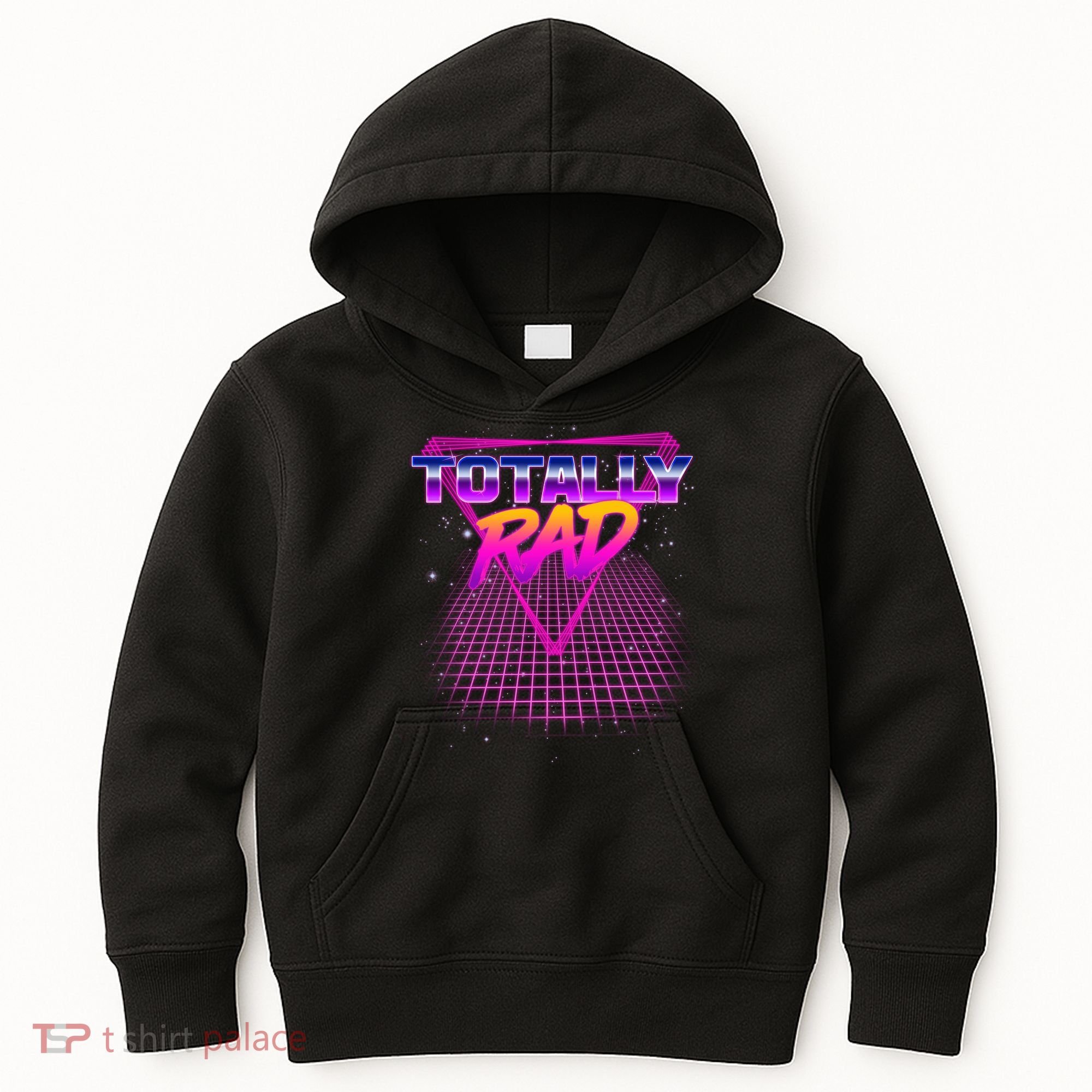 Retro 80's Totally Rad Kids Hoodie