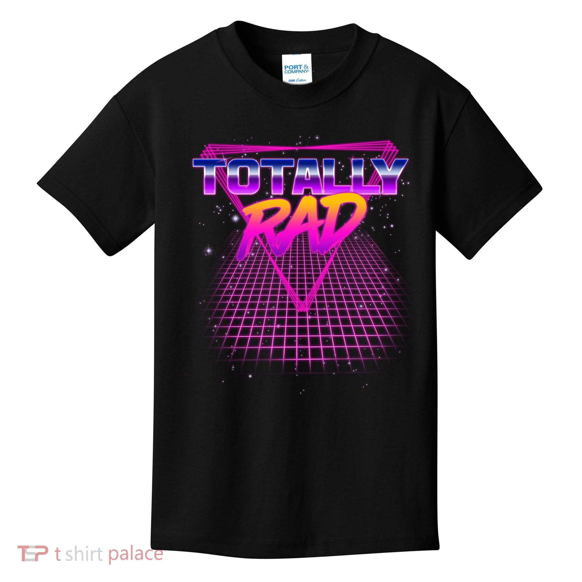 Retro 80's Totally Rad Kids T-Shirt