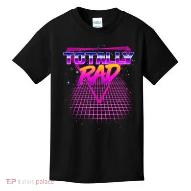 Retro 80's Totally Rad Kids T-Shirt