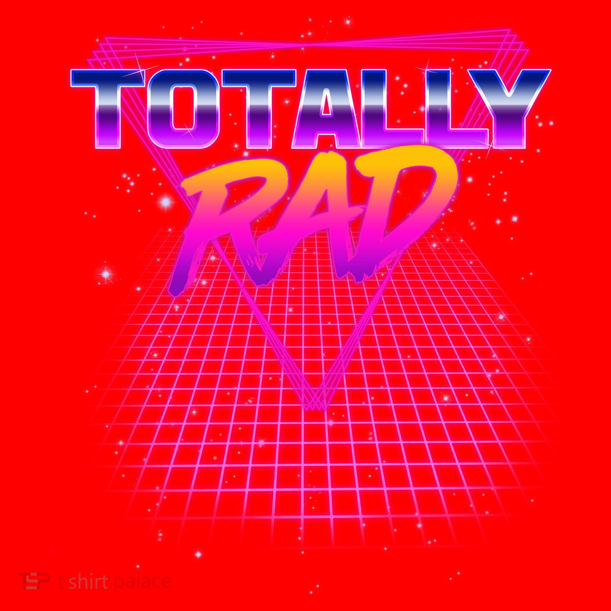 Retro 80's Totally Rad Santa Hat