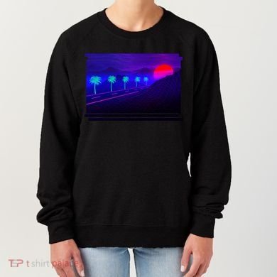 Retro 80s Vaporwave  Women's Sweatshirt