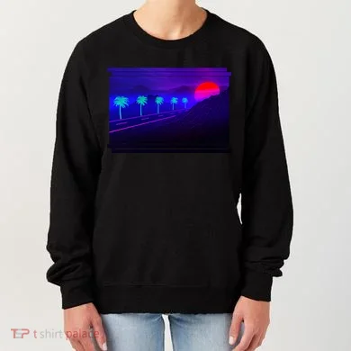 Retro 80s Vaporwave Women's Sweatshirt
