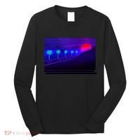 Retro 80s Vaporwave  Long Sleeve Shirt thumb 0