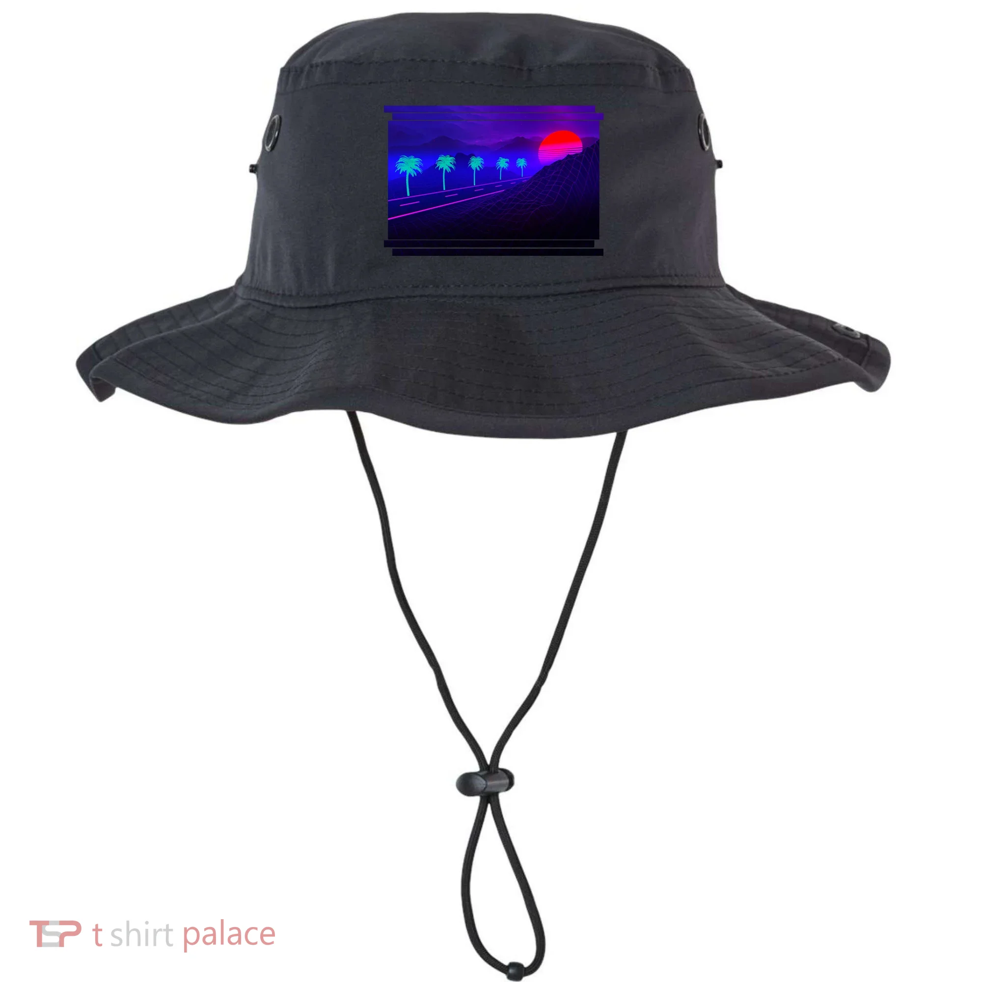 Retro 80s Vaporwave  Bucket Hat
