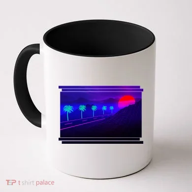 Retro 80s Vaporwave  Coffee Mug
