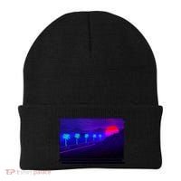 Retro 80s Vaporwave  Beanie thumb 0