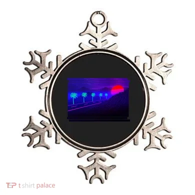 Retro 80s Vaporwave  Ornament