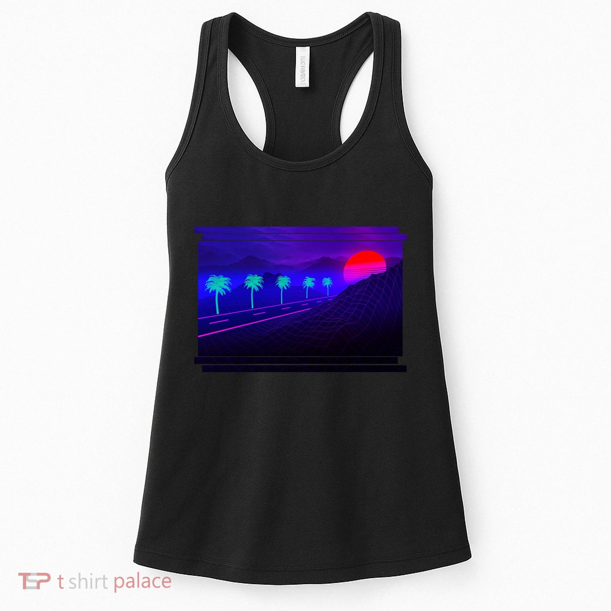 Retro 80s Vaporwave  Women's Tank Top